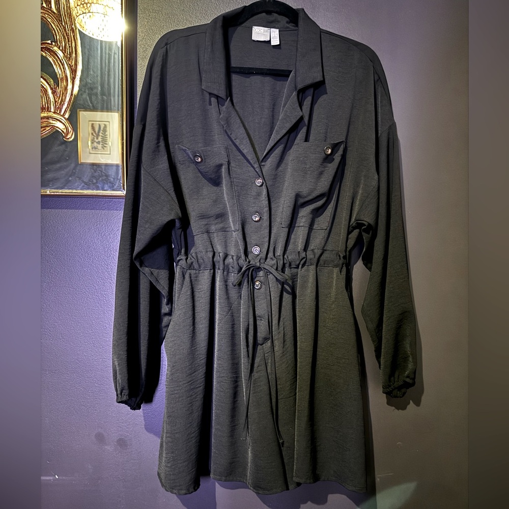 ASOS Long Sleeve Romper | Black